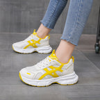 Damen Laufsohlen Sneakers mit atmungsaktivem Obermaterial R&B