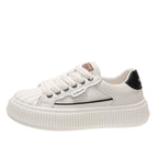 Damen Platform Sneakers mit strukturiertem Obermaterial und modischem Design R&B