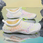 Damen vielseitige Wassersportschuhe mit rutschfester Sohle und flexiblem Obermaterial