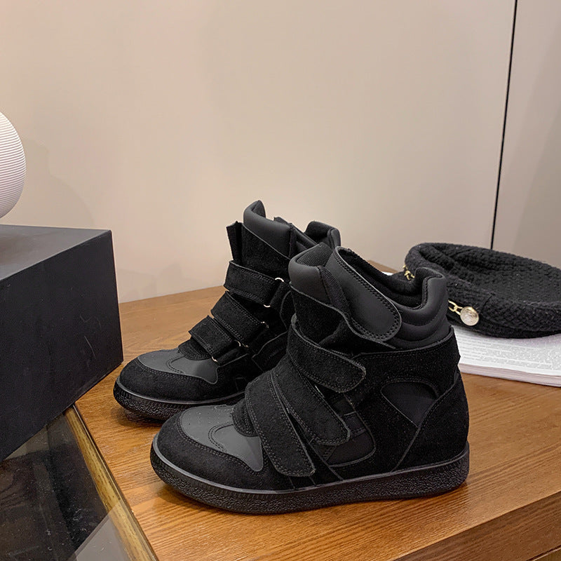 Damen Hochwertige Sneaker mit verstellbarem Klettverschluss und dämpfender Innensohle R&B