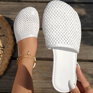 Damen elegante Clogs aus atmungsaktivem Material R&B