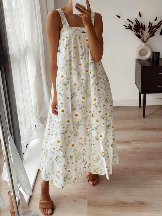 Damen Maxikleid mit floralem Muster und luftiger Passform R&B
