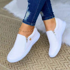 Damen Sneaker mit atmungsaktiver Mesh-Oberfläche und elegantem Reißverschluss R&B