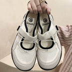 Damen Komfort-Sneaker mit atmungsaktivem Mesh-Obermaterial und innovativer Schnürtechnik R&B