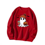 Damen Sweatshirt mit Halloween-Motiv