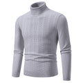 Herren Komfortabler Rollkragenpullover mit strukturiertem Design und hochwertiger Baumwolle