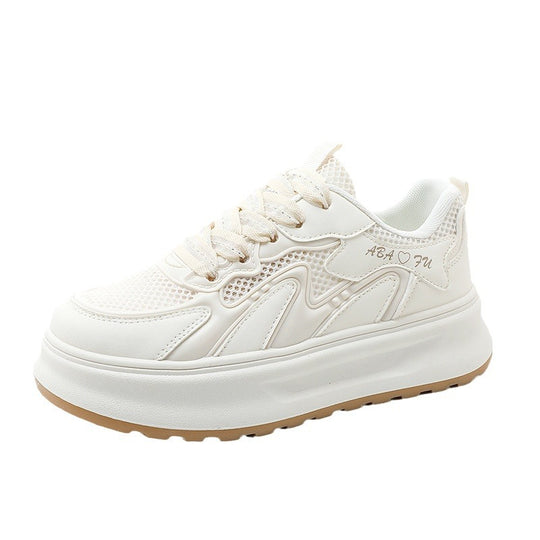 Damen modische Sneakers mit atmungsaktiver Mesh-Oberfläche und dämpfender Sohle R&B