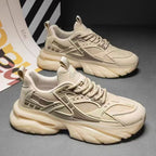 Damen Sportliche Sneakers mit atmungsaktiver Mesh-Oberfläche und stoßdämpfender Laufsohle