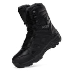 Herren Winterstiefel mit isolierender Innensohle und rutschfester Sohle R&B