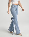 Damen Jeans High Waist Schlag