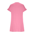 Damen lässiges T-Shirt Kleid mit praktischen Taschen R&B