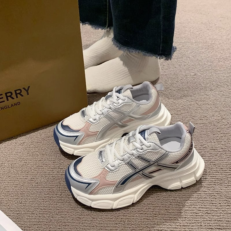 Damen Sportliche Lifestyle-Sneaker mit atmungsaktivem Obermaterial R&B