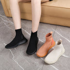 Damen Flexibles Ankle-Design Sneakers mit atmungsaktivem Obermaterial