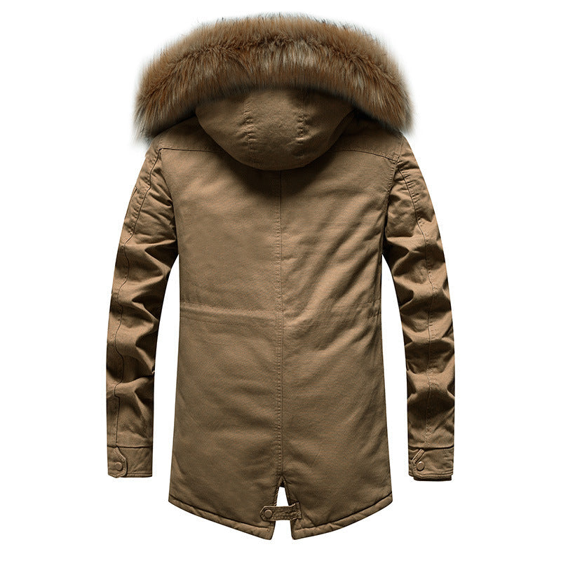 Herren Übergangsjacke mit isolierendem Innenfutter und abnehmbarer Kapuze R&B