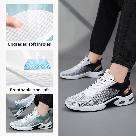 Damen Sportliche und atmungsaktive Sneakers mit rutschfestem Profil R&B