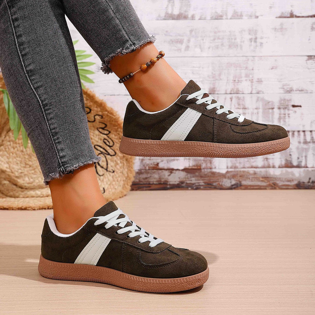 Damen Modische Sneakers mit sportlichem Design und atmungsaktiver Sohle R&B