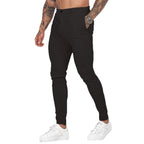 Herren elegante Slim-Fit Chinohose mit elastischem Bund und praktischen Taschen R&B