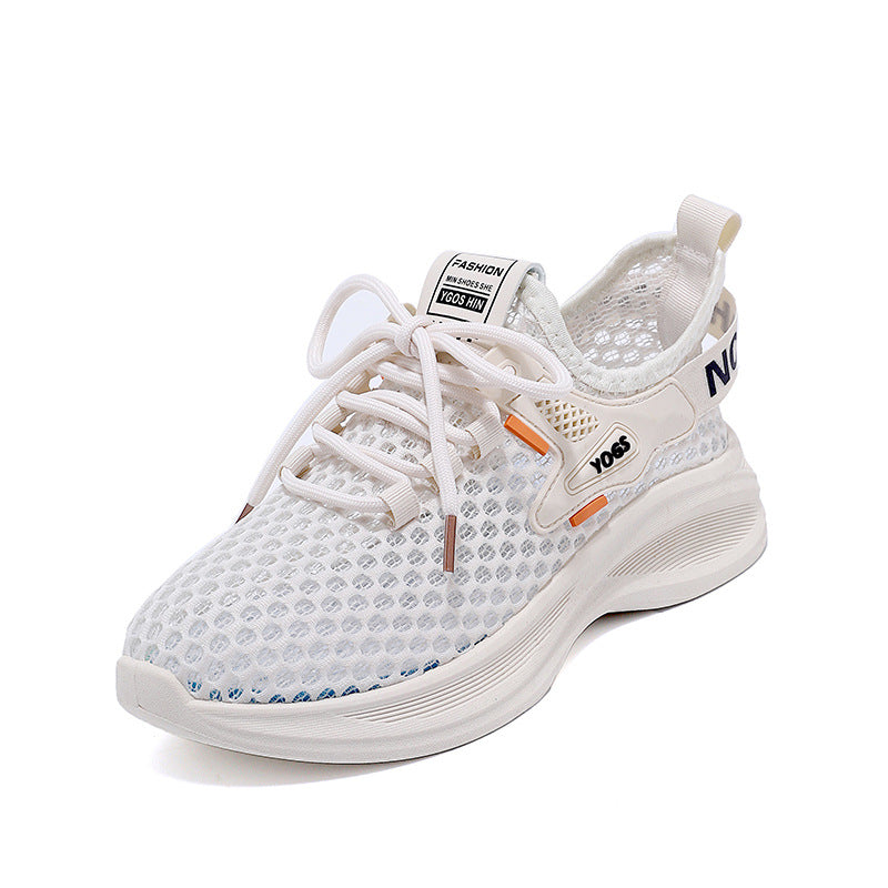 Damen Sneakers mit atmungsaktiver Netzstruktur und dämpfender Sohle R&B