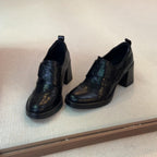 Damen elegante Stiefeletten mit modischem Riemendesign und bequemem Blockabsatz R&B