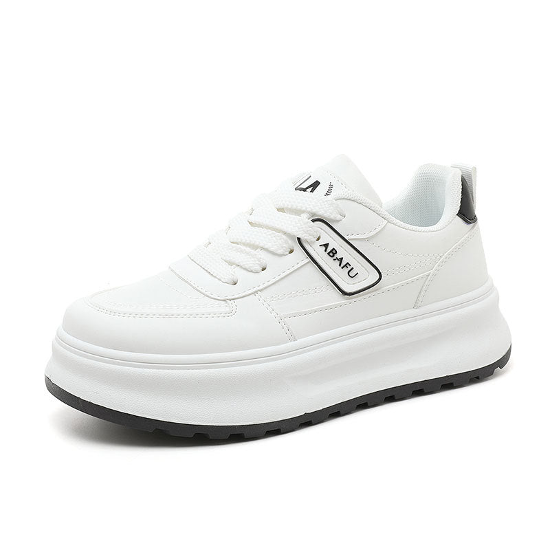 Damen modische Chunky Sneakers mit dämpfender Laufsohle und atmungsaktivem Obermaterial R&B