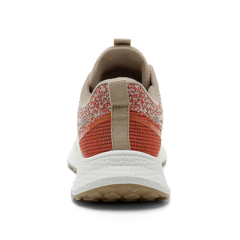 Damen Lauf- und Freizeitsneaker mit atmungsaktiver Oberflächenstruktur und dämpfender Sohle R&B