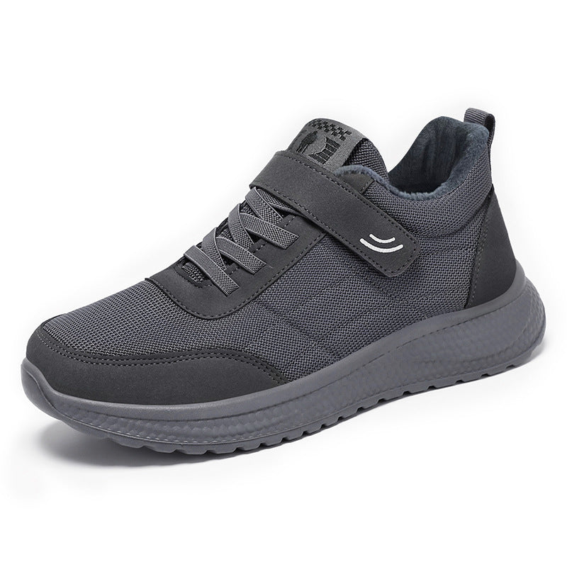 Damen sportliche Sneaker mit praktischem Klettverschluss und rutschfester Sohle R&B
