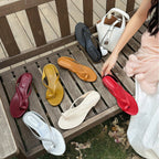 Damen Minimalistische Flip-Flops mit Komfortsohle und elegantem Detail R&B