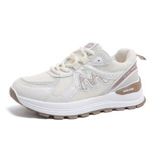 Damen sportive Sneakers mit atmungsaktivem Obermaterial und dämpfender Sohle R&B