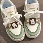 Damen Sneakers mit einzigartigen Tierapplikationen und atmungsaktiver Sohle
