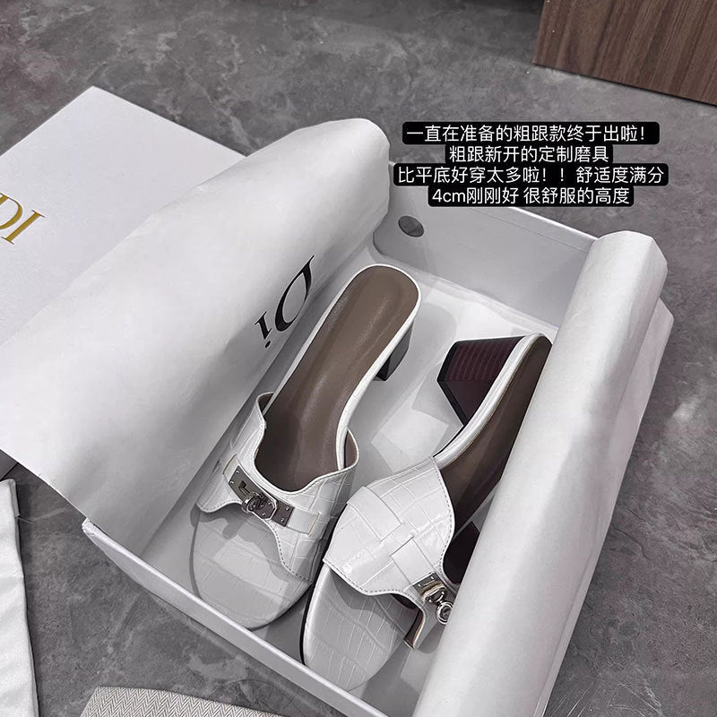 Damen Elegante Absatzsandalen mit modischem Riemendesign und glamourösem Akzent R&B