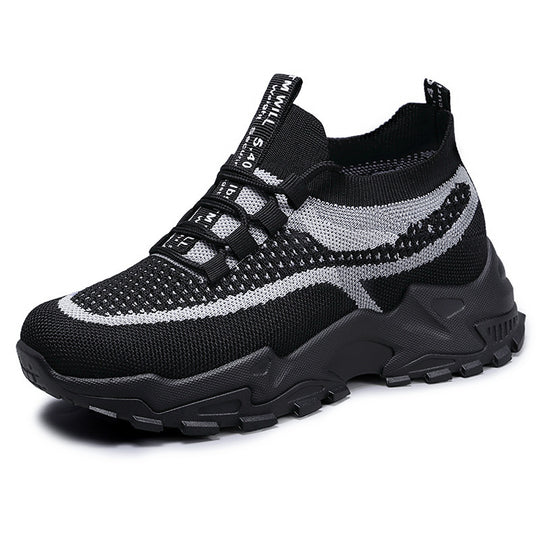 Damen Atmungsaktive Fitness-Sneaker mit flexiblem Netz-Obermaterial R&B