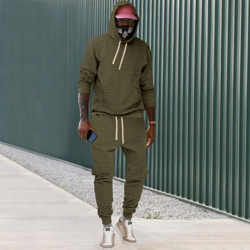 Herren Sportanzug mit atmungsaktivem Material und praktischen Taschen R&B