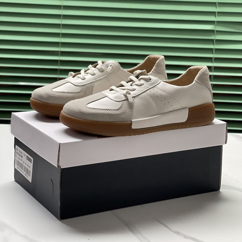 Damen Sportliche Sneaker mit eleganten Suede-Elementen R&B