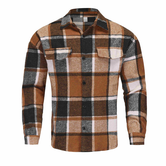Herren Flanellhemd R&B