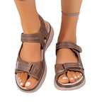Damen Sandalen mit verstellbarem Riemendesign und gepolsterter Sohle R&B