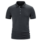 Herren Polohemd mit strukturiertem Design