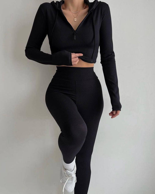 Damen Langärmliges Fitnessoberteil R&B