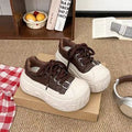 Damen Komfortable und trendige Plateau-Sneaker R&B