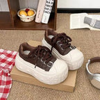 Damen Komfortable und trendige Plateau-Sneaker R&B