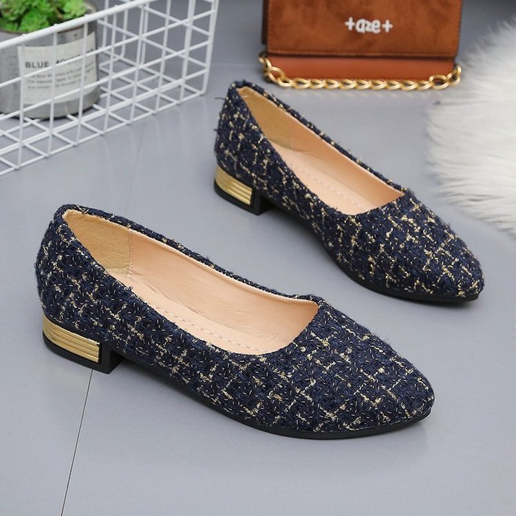 Damen elegante Ballerinas mit modischem Flachabsatz und farbenfrohem Obermaterial R&B