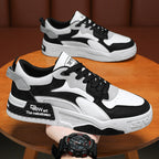 Damen modische Sneakers mit strapazierfähigem Obermaterial und markanter Sohle R&B
