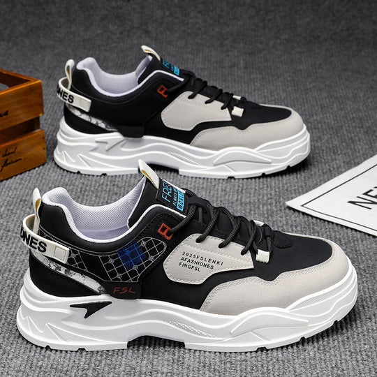 Damen Sportliche Chunky Sneakers mit dämpfender Sohle und atmungsaktivem Obermaterial R&B