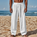 Herren luftige Sommer-Cargohose mit elastischem Bund und praktischen Seitentaschen R&B