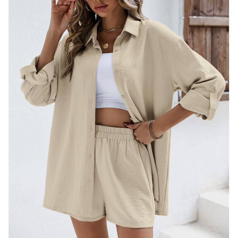 Damen lässiges Oberteil und Shorts Set Heidi-Mode