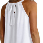 Damen Chice und luftige Bluse mit Kragen R&B