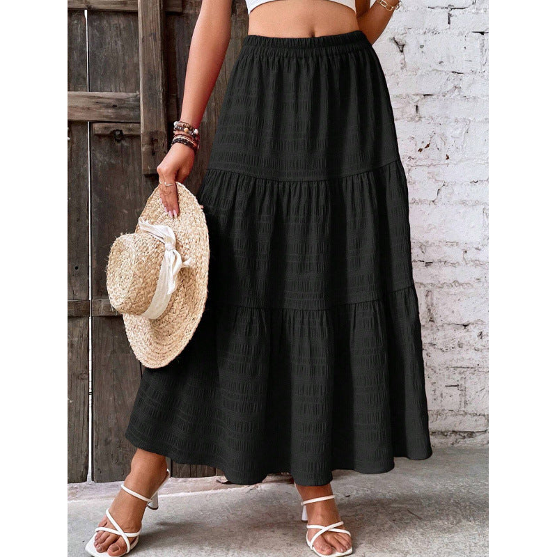 Damen Maxi Rock R&B
