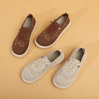 Damen Atmungsaktive Sneaker mit modischem Leopardenmuster