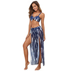 Damen Hochtailliertes Bikini-Set mit verspieltem Knoten-Detail R&B