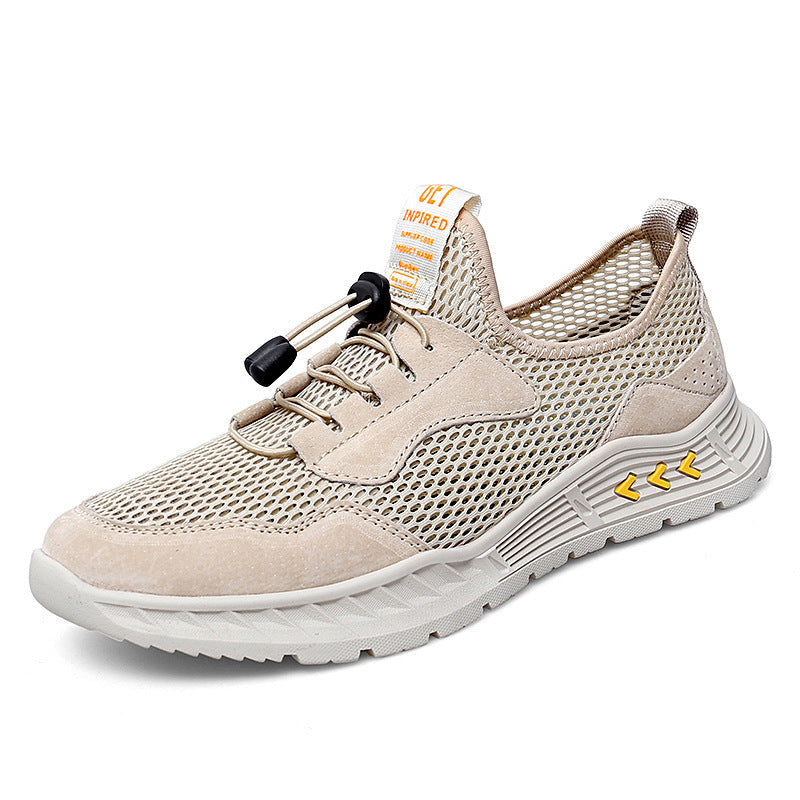 Damen Sportliche Freizeitschuhe mit atmungsaktivem Mesh-Obermaterial und innovativem Schnürsystem
