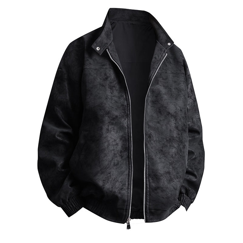 Herren modische Übergangsjacke im lässigen Stil mit praktischen Taschen R&B